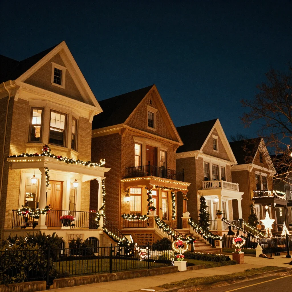 Christmas Lights Tour Houses